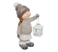 Déco de Noël Enfant en résine avec Lanterne H 25 cm - Feeric Christmas