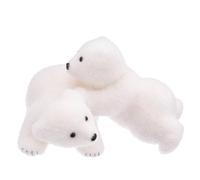 Déco de Noël Oursons Qui Jouent 19 x 25 cm - Feeric Christmas