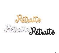 Déco de table à parsemer - Vive la retraite ! X10 pièces