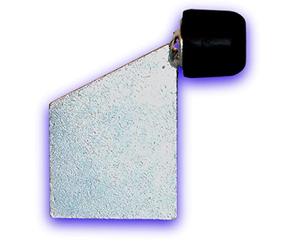 Déco fer Forgé- BUTEE D'ARRET ACIER A SCELLER au sol mur 92,5 mm x 70 mm- Porte Portail Battant Coulissant- Arret Butoir Tampon Caoutchouc diam 30 mm- Interieur Exterieur Utilisation Facile Durable