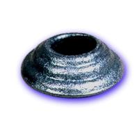 Déco fer Forgé- CACHE SCELLEMENT- Acier Forgé Décoration Accessoires- Diamètre Alésage pour Barreaux 14 mm - Support Embase Diamètre 40 X 40 mm -Usage Interieur Exterieur Satisfaction Garantie Robuste