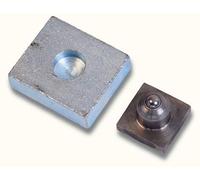 DECO FER FORGE Pivot à bille 30x30 inférieur