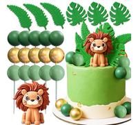 déco gâteau safari jungle animaux forêt thème aventure nature premier | déco gâteau safari jungle animaux forêt thème aventure nature premier anniversaire garçon