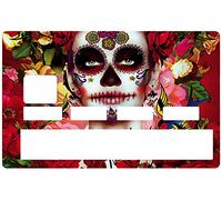 DECO-IDEES Stickers pour Carte bancaire, Catarina Calavera la Santa Muerte 2016 - Différenciez et décorez Votre Carte bancaire, Votre Carte de Tickets resto... Suivant Vos Envies ou Passions !!