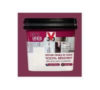 Déco LAB Peinture Meuble de cuisine 100% V33 Résistant Aubergine 0,75 L