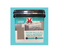Déco LAB Peinture Salle de bain 100% Waterproof V33 Bleu d'été 0,75 L