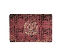 deco-mat Orient Paillasson (40 x 60 cm, Marron) - Antidérapant et Lavable pour intérieur/extérieur - Absorbant la saleté - pour intérieur/extérieur - Motif Oriental