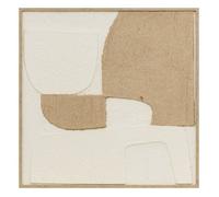 Déco mural 3D Amari beige 70x70cm - Atmosphera Créateur d'intérieur