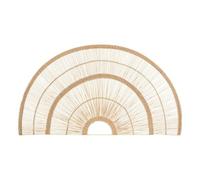 Déco Murale Demi-Cercle en métal et Roseau tressé 160 x 90 cm - Atmosphera