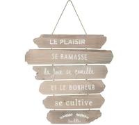 Déco murale en bois