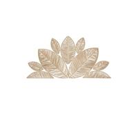 Déco murale feuilles Meera 160 cm corde