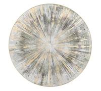 Déco murale Izzie gris D80cm - Atmosphera createur d'interieur