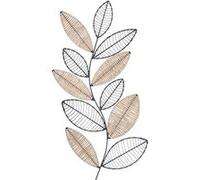 Déco murale métal 56x29 Aurore Atmosphera Noir G