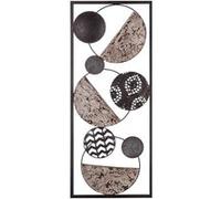 Déco murale métal Ethnic marron 25x61 Atmosphera Marron G