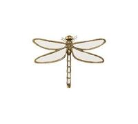 Déco murale miroir libellule 37cm