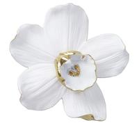 Déco murale orchidée blanche 25cm Kare Design