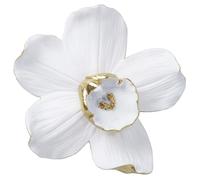 Déco murale Orchidée blanche 25cm Kare Design Blanc