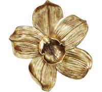 Déco murale orchidée dorée 44cm Kare Design