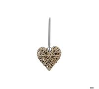 Déco murale osier coeur D12cm