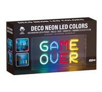 Deco Neon Led Geek Monkeys modèle Game Over Multicolore E