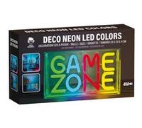 Deco Neon Led Geek Monkeys modèle Game Zone Multicolore E