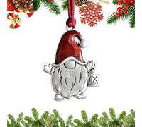 Deco Noël à Suspendre, Pendentif Arbre de Noël en Métal, Ornements Christmas pour Sapin, Cadeau et Décorations (B)