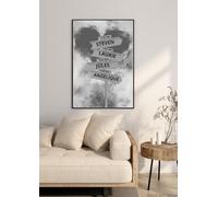DECO Perso Poster personnalisé Famille - Poster prénoms et dates personnalisables - Décoration - Idée cadeau - Amour - Noël - Saint Valentin