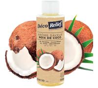Déco Relief - Arôme Alimentaire Liquide Coco 120 ml - Arôme Naturel Pâtisserie & Yaourtière - Pour Gâteaux, Pâtisseries, Yaourts - Arôme Concentré Noix de Coco - ARON13D