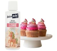 Déco Relief - Arôme Liquide Goût Licorne 120 ml - Arôme Alimentaire Pâtisserie & Yaourtière - Pour Gâteaux, Pâtisseries, Yaourts - Arôme Concentré - ARO111