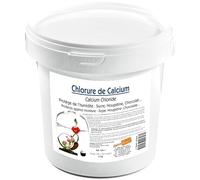 Déco Relief - Chlorure de Calcium 5 kg - Déshydratant pour Conserver Pièces en Sucre, Nougatine, Chocolat - Ingrédient Professionnel - Pour Pâtisserie, Confiserie
