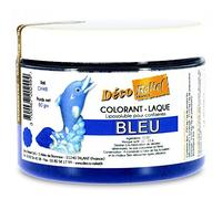 Déco Relief - Colorant Alimentaire Bleu 100 g - Colorant Liposoluble en Poudre - Ingrédient Cuisine & Pâtisserie - Pour Crèmes au Beurre, Chocolat, Pâtes d’Amande, Ganaches