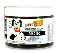 Déco Relief - Colorant Alimentaire Noir 100 g - Colorant Liposoluble en Poudre - Ingrédient Cuisine & Pâtisserie - Pour Crèmes au Beurre, Chocolat, Pâtes d’Amande, Ganaches