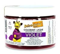 Déco Relief - Colorant Alimentaire Violet 100 g - Colorant Liposoluble en Poudre - Ingrédient Cuisine & Pâtisserie - Pour Crèmes au Beurre, Chocolat, Pâtes d’Amande, Ganaches