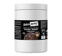 Déco Relief - Pâte de fourrage Chocolat-noisette 1Kg -