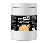 Déco Relief - Pâte de Fourrage Crème de Noisette goût Bueno 1 Kg - PFBUE1KG