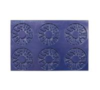 Déco Relief - Tapis en Silicone Déco Tuile Paris Brest - Moule pour Créer des Tuiles Croustillantes - Décoration Pâtisseries - 0TU20