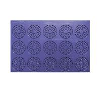Déco Relief - Tapis en Silicone Déco Tuile Saint Honoré ⌀ 8 cm - Moule pour Créer des Tuiles Croustillantes - Décoration Pâtisseries - 0TU16