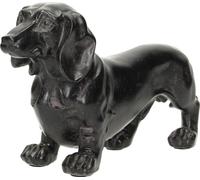 Déco Teckel chien 30 x 8,6 x 15,2 cm, Anthracite Figure noire Décoration intérieure