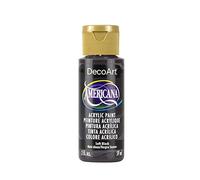 DecoArt Americana Pozi Peinture Acrylique 59 ML, Soft Noir