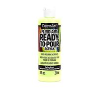 DecoArt FluidArt Ready-To-Pour Acrylic Paint 8oz-Spring Green -DFA-32