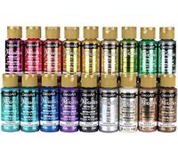 Deco Art Americana Dazzling Metallics Sampler Set 18/Pkg-Fan Favorites