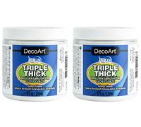 DecoArt Lot de 2 pots de vernis brillant triple épaisseur 227 ml
