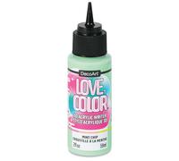 DecoArt Love Color 3D Acrylic Writers 2oz-Mint Chip