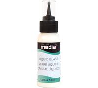 DecoArt Media Peinture en verre liquide transparent