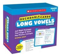Decodable Cards Long Vowels amp More JustRight Passages That Target amp Teach Key Phonics Concepts by Rhonda Graff Rhonda Graff (Auteur)