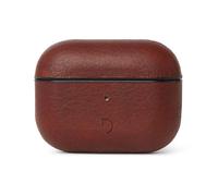 Decoded Aircase Pro Housse Apple AirPods 3 Cuir véritable - Marron