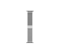 Bracelet milanaise Decoded Argent pour Apple Watch de 38 40 41 et 42 mm