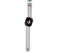 DECODED Ares O Buckle Watch Band - Inclinaison ergonomique 21° - Grip O™ Antidérapant - Antimicrobien - Léger - Pour Apple Watch 38mm-42mm (Y compris Ultra 1 & 2) - Beige
