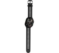 DECODED Ares O Buckle Watch Band - Inclinaison ergonomique 21° - Grip O™ Antidérapant - Antimicrobien - Léger - Pour Apple Watch 44mm-49mm (Y compris Ultra 1 & 2) - Noir