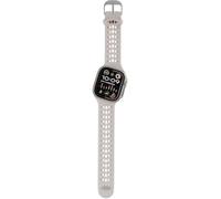 DECODED Ares O Buckle Watch Band - Inclinaison ergonomique 21° - Grip O™ Antidérapant - Antimicrobien - Léger - Pour Apple Watch 44mm-49mm (Y compris Ultra 1 & 2) - Beige